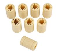 8pcs Rodamientos de Impresora 3D Rodamiento de Polímetro Sólido LM8UU 8 mm
