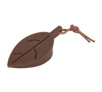 8pcs Tapón de la puerta para el bebé, tapón de silicona de seguridad del protector de dedos estilo hoja de seguridad para los niños(marrón)