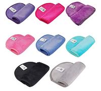 8pcs Toallitas Desmaquillantes Microfibra, Toalla Desmaquillante Facial Paño de Microfibra Makeup Remover Cloth, Toallas Desmaquillantes Reutilizables y Lavable Toalla Facial Desmaquillante - 15x38 cm