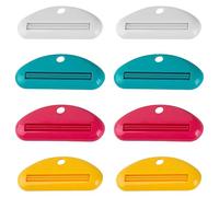 8Pcs Toothpaste Tube Squeezer, Practical Manual Toothpaste Squeezer, Multifunctional Dispenser for Saving Facial Cleanser Creams Paint