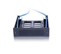 8piezas 2 X USB 3.0 Panel Frontal con Dispositivo de 3,5 Pulgadas / HDD o SSD / HDD de 2,5 Pulgadas A 5,25 Floppy A Soporte de Bandeja de Bahía de