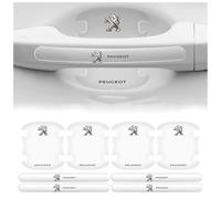 8Piezas Películas Protectoras para Manijas Coche para Peugeot 508 I SW 2014-2018, Adhesivos Protección Pintura Transparente, Pegatinas contra Arañazos para Tiradores Puerta