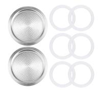 8Pzs Moka Pot Filtro Piezas de Repuesto para Bialetti 6 Tazas