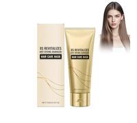 8s Keratin Revitalizing Hot Dyeing Damaged Hair Mask, Perm and Dye Repair Conditioner, Prevent Hair Breakage=Deep Hydrating Hair Mask for Curly