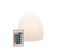 8Seasons Diseño, Shining Cage 40 cm RGB LED de bajo consumo de energía lámpara LED de exterior, plástico PE, RGB 6 kilowattsW
