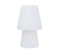 8Seasons exterior lámpara, polietileno, blanco, Integriert 6 wattsW