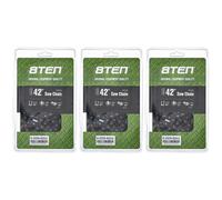 8TEN Cadena de motosierra de 42 pulgadas .063 .404 123DL para Stihl 084 088 MS880 (paquete de 3)