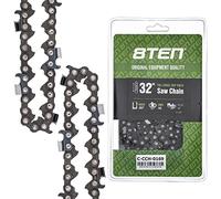 8TEN Cadena de motosierra de dientes de cincel completo 32 pulgadas .063 3/8 105DL para Husqvarna 372XP Poulan 475 Jonsered 2165