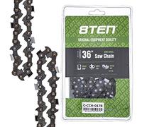 8TEN Cadena de motosierra semicincel de 36 pulgadas .050 3/8 114DL para Stihl MS 390 440 660