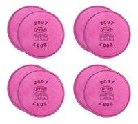8uds 2097 Filtros para Respirador, Filtros Algodon Respirador para Soportes Filtro P100 2097 Filters for Respirator para Máscara Respiración Serie 6000 6200 6800 7000 FF-4 para Contra el Polvo