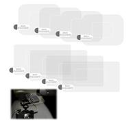 8uds Pegatinas para Cámara de Parabrisas, Pegatina Electrostática Transparente Película Electrostática Duradera y Reutilizable para Parabrisas de Coche para Montar Cámara de Salpicadero
