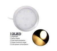 8X 12V Led Luz Rv de Remolque Techo Interior Abajo Lámpara de Techo Cálido