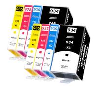 8X 934XL 935XL Cartuchos de Tinta de Repuesto para HP 934 935 HP 934XL 935XL Cartuchos para OfficeJet 6220 6800 6810 6812 6815 6820 6822 6825 OfficeJet Pro 6230 6830 6835 6836