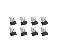 8X Adaptador InaláMbrico WiFi 6 AX286 802.11Ax 2,4 GHz, Controlador Gratuito, Tarjeta de Red USB para Ordenador Win7/10/11, Receptor WiFi