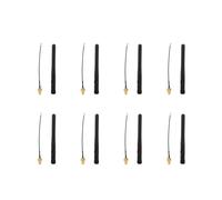8X Antena 433Mhz 3Dbi Gsm Rp-Sma Enchufe Antena Impermeable de Goma Lorawan + Ipx una Sma Extensión de Cable Pequeño
