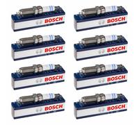 8X BOSCH Bujía Doble Platino Para Peugeot 2008 I CU_ 1.2 THP 110/PureTech