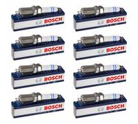 8X BOSCH Bujía Doble Platino Para VW Golf VII 5G1 BQ1 BE1 BE2 2.0 GTI