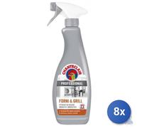 8x Chanteclair Detergente Hornos Y Grill Profesional ML 700