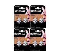 8X Duracell CR 2430 (4 blísters de 2 baterías) 8 pilas (CR2430)