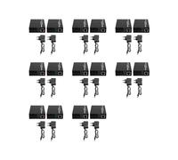 8X Fiber to RJ45 Ethernet Media Converter 3KM Gigabit Ethernet Converter 1000Mbps Fiber Optic Transceiver EU Plug