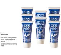 8x Liqui Moly 50g Lm 48 Pasta de Montaje Tubo Plástico Wolframdisulfid-Paste