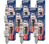 8x NGK Bujía Iridium IX Para Chevrolet Spark M300 1.0 Fiat Punto 188 1.2