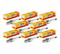 4x NGK Bujías 7873 BKUR7ET para Audi 80 A6 Seat Ibiza II VW Golf II Jetta