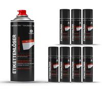 8x OCTOPUS Eliminador de etiquetas adhesivas, quita adhesivos, disolvente de pegatinas con el poder del aceite de naranja, 200 ml