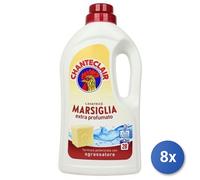 8x Pack Chanteclair Lavadora Líquido 28 Lavados Marsella