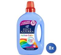 8x Paquete Felce Azzurra Lavadora 32 Lavados Color