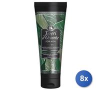 8x Paquete Tesoros De Oriente Ducha 250 Ml. Sándalo/Vetiver