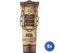 8x Paquete Tesoros De Oriente Ducha 250 Ml. Vainilla/Jengibre