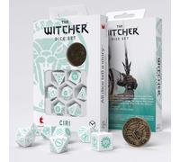 8x Q-workshop The Witcher Ciri Set de Dados Law of Surprise RPG