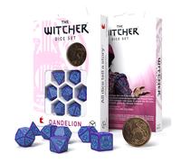 8x Set De Dados The Witcher Dandelion Half a Century RPG Q-workshop