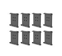 8X Terminal de Datos Clip Trasero para Tableta Soporte para GPS para Montar en Motocicleta Al Aire Libre Adecuado para Tabletas de 7 A 8 Pulgadas