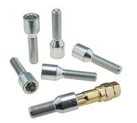 8x Tornillos de rueda con cabeza en estrella M12 x 1,25 de 42 mm TORX con forma cónica, selección de longitud