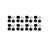 8X Universal Lavalier MicróFono Furry Parabrisas Fur Windshield Wind Muff Soft para Lapel Lavalier Mic 5Mm