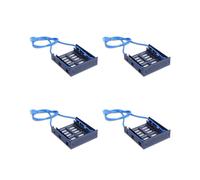 8X USB 3.0 Panel Frontal con Dispositivo de 3,5 Pulgadas / HDD o SSD / HDD de 2,5 Pulgadas A 5,25 Floppy A Soporte de Bandeja de BahíA de Unidad