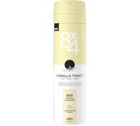 8x4 - Desodorante en spray 48h Protection de vainilla, 150 ml, 6 unidades