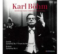 ドヴォルザーク : 交響曲 第9番「新世界より」| ブラームス : 交響曲 第4番 (Dvorak : Symphony No.9 ''From the New World'' | Brahms : Symphony No.4 / Karl Bohm | Bavarian Radio Symphony Orchestra) [2CD] [国内プレス] [日本語帯・解説付]
