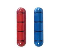 9&1 Pack 2 Clips Organizadores de Cables con 4 Ranuras y Autoadhesivo 9&1