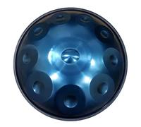 9/10 Note Handpan Drum 22 Pulgadas en D Minor Hand Drum Steel Drum Percusión con Handpan Stand y Soft Handpan Bag