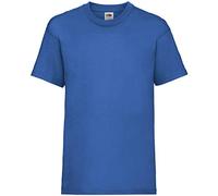 (9-11 Years, Royal) - Fruit of the Loom Kids / Childrens Plain T Shirt, T-shirt, Tee Shirt
