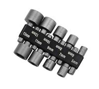 9/14 piezas de llave hexagonal interior de mango hexagonal, varilla de extensión, destornillador neumático, inserto de destornillador