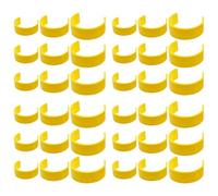 9/18/36 clips de botella para organización e identificación de pastillas sin esfuerzo con marcador para uso doméstico y de viaje