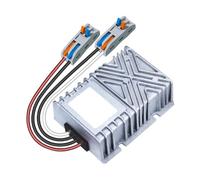 9-36V 12V 24V a 24V DC Regulador estabilizador de voltaje 1A a 30A aluminio DC a DC Boost Buck convertidor fuente de alimentación para coche (aluminio 25A, 18-36V-24V)