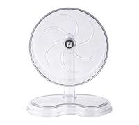 9.5 Inch Quiet Hamster, Wheel Adjustable Height, Quality Small Pet Exercise Running Wheel, Silent Hamster Exercise with Sturdy Design Toy for Dwarf Mouse Gerbil Chinchilla Bunny Enrichment Use