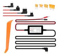 9.68Ft USB C Dash CAM Hardwire Kit - 12V-30V to 5V 2.5A Car Dash Camera Charger Power Supply+4pcs 16AMG Car Fuse Tap&4PCS 5A Blade Fuse for Car Dash Camera(Type-C USB)