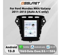 9,7 "carplay android 13 autoradio para Ford Mondeo mk4 Galaxy A/C 2011-2013 Autoradio reproductor Multimedia GPS estéreo 4G SWC RDS S8 with 360 Camera