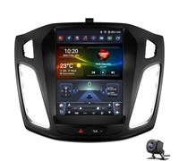 9.7" IPS Touch Screen Car Stereo Radio for Ford Focus 3 MK3(2011-2019) Android 15 GPS Navigator Carplay DSP Support Dab Steering Wheel Control WiFi BT Mirrorlink RDS and Camera(P1)
